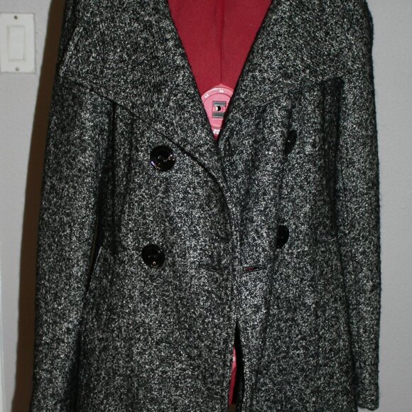 Vintage Calvin Klein Wool Blend Ladies Peacoat - Size 2 - Excellent Condition! - Picture 7 of 9